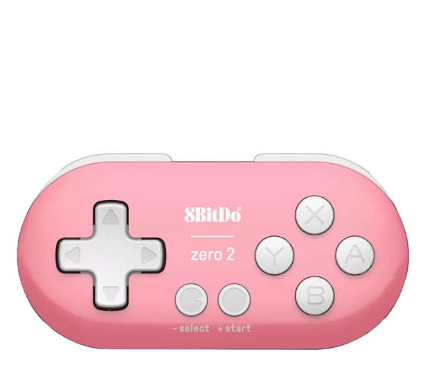 8BitDo Zero 2 Bluetooth Gamepad Mini Controller - Pink RET00220 - 1106090 - zdjęcie